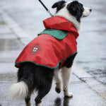 Waterproof Lightweight Polyester with PU PFP Pet Raincoat - GreenFur