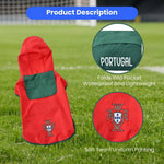 Waterproof Lightweight Polyester with PU PFP Pet Raincoat - GreenFur