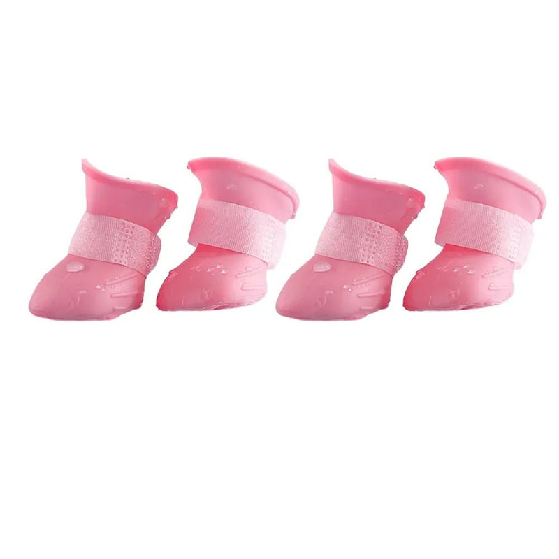 Waterproof Nonslip Durable Outdoor Dog Boots Rain Shoes for Pets - GreenFur