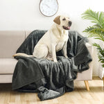 Waterproof Pet Blanket Cotton Plush Thick Dog Mat Bed - GreenFur