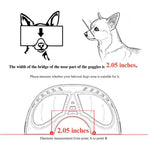 Waterproof Pet Goggles with Soft Frame and UV Protection for Dogs - GreenFur