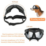 Waterproof Pet Goggles with Soft Frame and UV Protection for Dogs - GreenFur