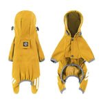 Waterproof Reflective Dog Raincoat with Four Leg Coverage - GreenFur