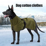 Waterproof Reflective Fleece Lined Dog Jacket for Dogs - GreenFur