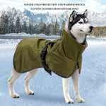 Waterproof Reflective Fleece Lined Dog Jacket for Dogs - GreenFur