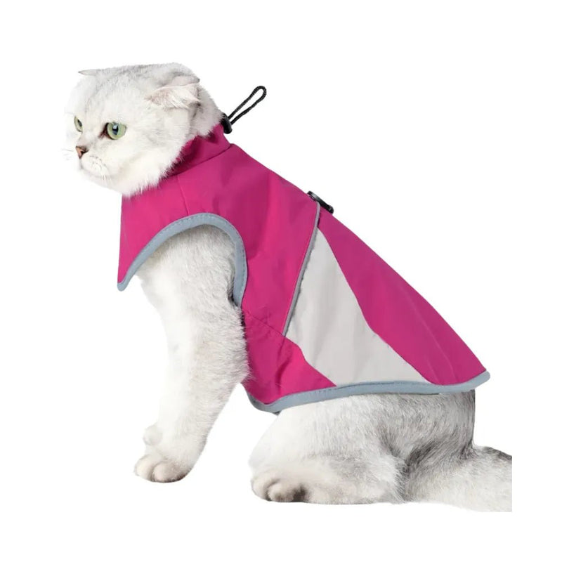 Waterproof Reflective Outdoor Pet Jackets for Cats - GreenFur