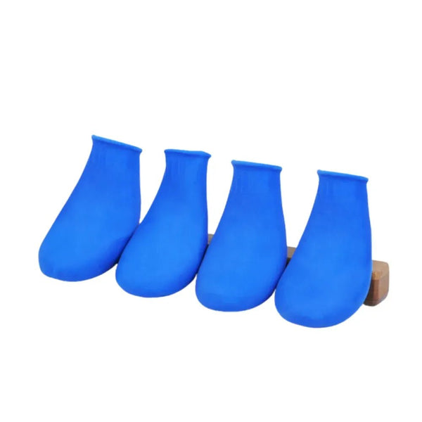 Waterproof Rubber Anti - slip Dog Rain Boots - GreenFur