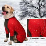 Waterproof Thermal Jumpsuit for Large Dogs - GreenFur