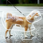 Waterproof Transparent EVA Pet Raincoat for Small Medium Large Dogs - GreenFur