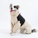 Waterproof Windproof Dog Jacket with Adjustable Collar for Medium and Large Breeds - GreenFur