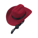 Western Cowboy Hat for Dogs Perfect Pet Cosplay Accessory - GreenFur