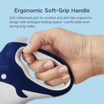 Whale Design Retractable Pet Leash with Ergonomic Grip for Small Pets - GreenFur