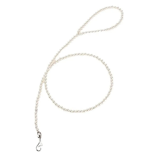 White Pearl Dog Leash for Small Dogs and Cats - GreenFur