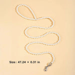 White Pearl Dog Leash for Small Dogs and Cats - GreenFur
