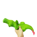 Wholesale Chew Squeaky Crocodile Shape Latex Dog Toys - GreenFur