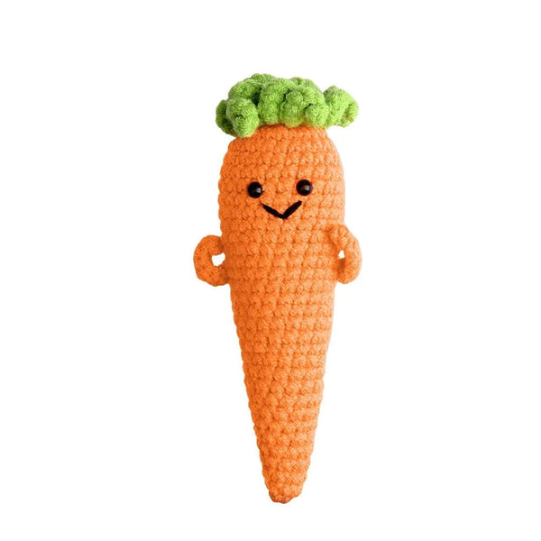 Wholesale Fruit Vegetable Series Hand Weaving Yarn Cat Pet Toys - GreenFur