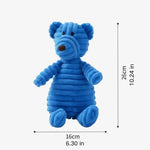 Wholesale Interactive Cute Squeaky Plush Dog Pet Puppy Toy - GreenFur