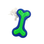 Wholesale Molar Tooth Cleaning Bone Shape TPR Pet Dog Chewing Toys - GreenFur