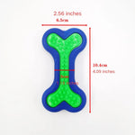 Wholesale Molar Tooth Cleaning Bone Shape TPR Pet Dog Chewing Toys - GreenFur