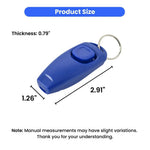 Wholesale Outdoor 2 In 1 Dog Training Device Pet Whistle Clicker - GreenFur