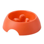 Wholesale Pet Cat Food Dish Plastic PP Slow Eating Dog Bowl - GreenFur