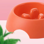 Wholesale Pet Cat Food Dish Plastic PP Slow Eating Dog Bowl - GreenFur