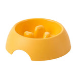 Wholesale Pet Cat Food Dish Plastic PP Slow Eating Dog Bowl - GreenFur