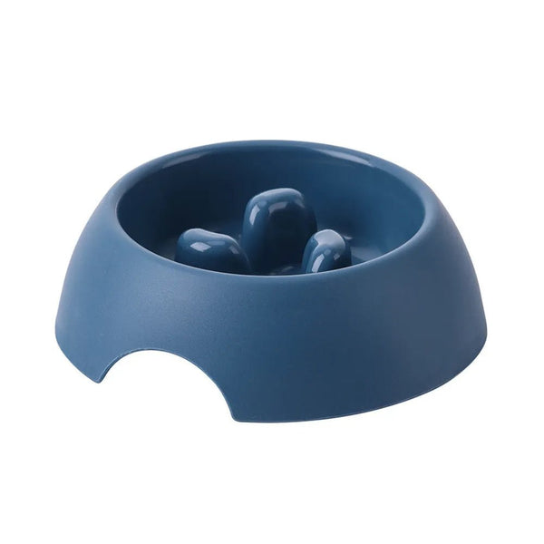 Wholesale Pet Cat Food Dish Plastic PP Slow Eating Dog Bowl - GreenFur