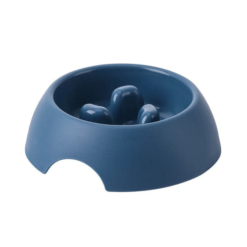 Wholesale Pet Cat Food Dish Plastic PP Slow Eating Dog Bowl - GreenFur