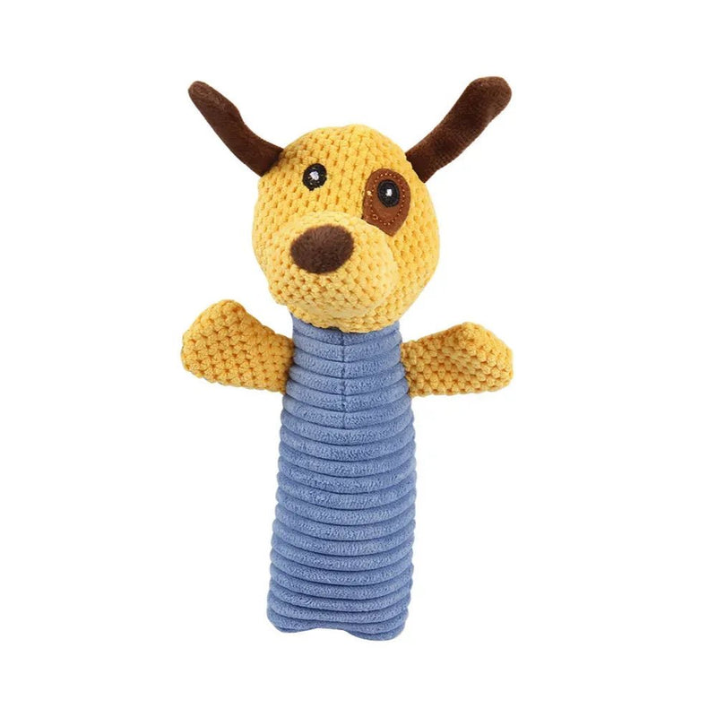 Wholesale Squeaky Cats Dogs Chew Corn Velvet Plush Pet Toys - GreenFur