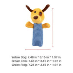 Wholesale Squeaky Cats Dogs Chew Corn Velvet Plush Pet Toys - GreenFur