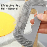 Wide Application Soft TPR Mini Pet Hair Remover - GreenFur