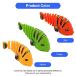 Wind Up Spring Swing Fish Toy Interactive Plastic Cat Play Item - GreenFur
