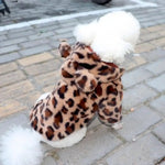 Winter Dog Dress Dog Winter Coat for Small Dogs Girl Dog Hoodie Dresses - GreenFur