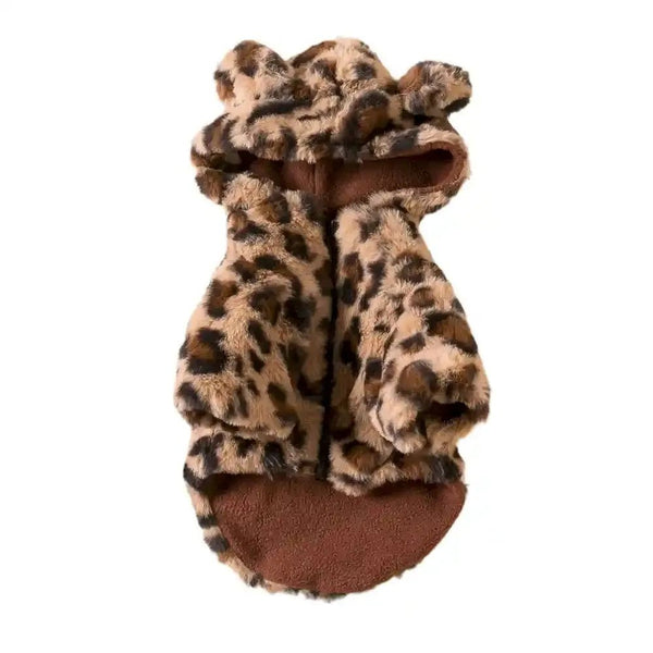 Winter Dog Dress Dog Winter Coat for Small Dogs Girl Dog Hoodie Dresses - GreenFur