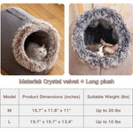 Winter Durable Portable Plush Pet Bed with Handle - GreenFur