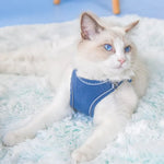 Winter Fleece Pet Reflective Harness with Leash - GreenFur