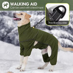 Winter Four Legged Windproof Coat for Dog - GreenFur