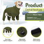Winter Four Legged Windproof Coat for Dog - GreenFur
