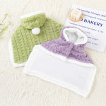 Winter Hooded Cloak for Small Dogs and Cats - GreenFur