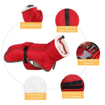 Winter Pet Jacket Waterproof Reflective Adjustable for Dogs - GreenFur