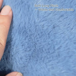 Winter Thickened PP Cotton Filling Plush Shark Pet Bed - GreenFur