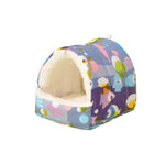 Winter Warm Hamster Plush Nest Toy Parrot Bird Bed - GreenFur