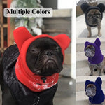 Winter Warm Polar Fleece Earmuffs Neckwears Cute Pet Hat - GreenFur