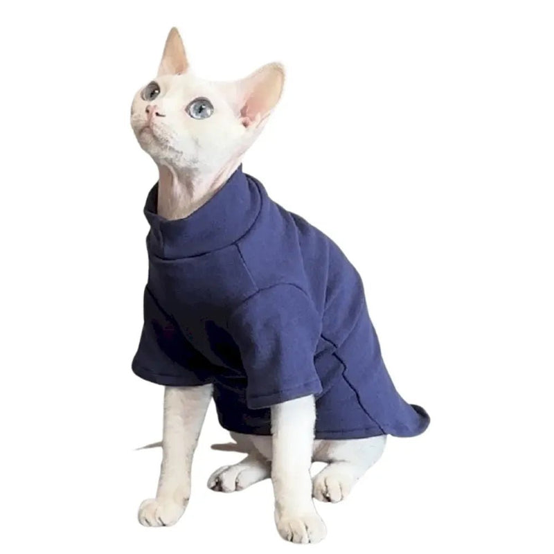 Winter Warm Sweater for Sphynx Cat - GreenFur