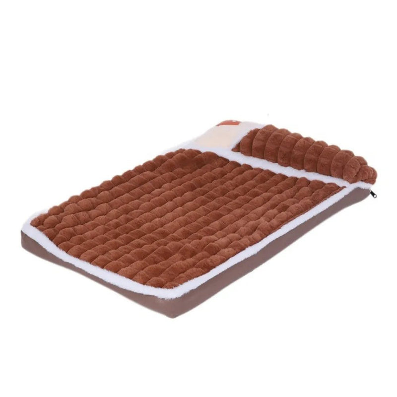 XL Size Pet Crate Pad Removable Cover Dog Sleeping Mattress - GreenFur