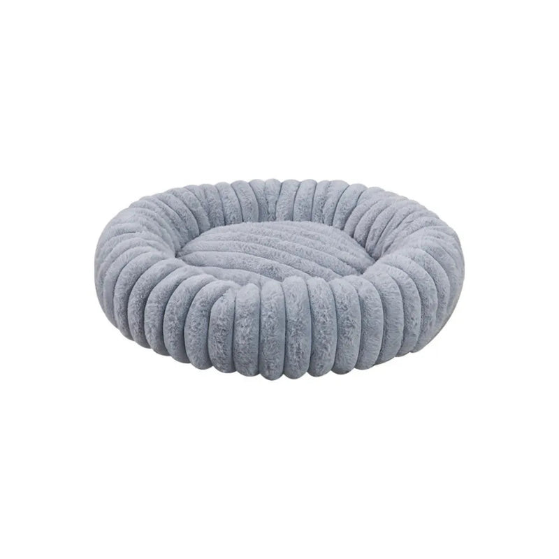 XL Size Round Dog Bed Non - slip Soft Plush Cat Pet Bed - GreenFur
