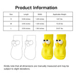 Yellow Anti Slip Cute Warm Pet Paw Socks - GreenFur