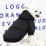 Zip Pocket Sweatshirt Hoodie for Small, Medium and Large Dogs - GreenFur